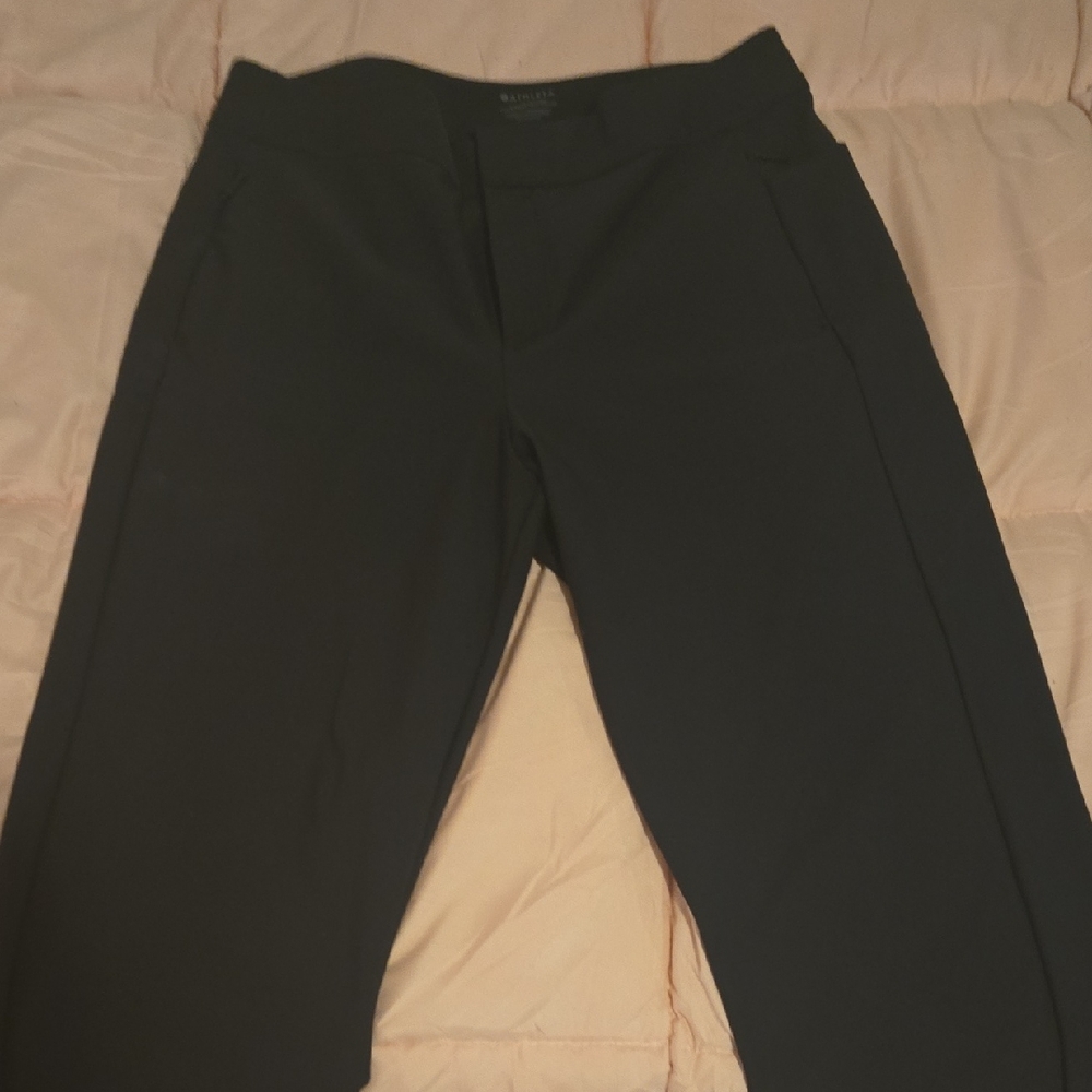 Athleta Black Stellar Dress Pants, Sz 14